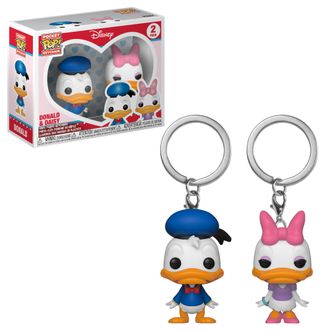 Брелок Funko POP! Keychain: Disney: Donald: 2PK Donald &amp; Daisy