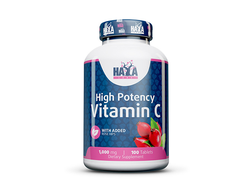 High Potency Vitamin C 1,000mg with Rose Hips 100 Caps.