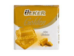 Шоколад "Алтын" белый с карамелью (Altin Karameli Beyaz Cikolata Cikolata), 60 гр., Ulker, Турция