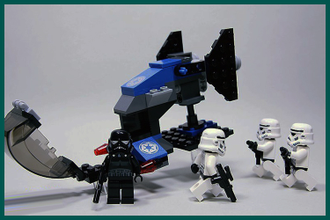 # 7667 Флагманский Десантный Корабль (Боевой Комплект 2008) / Imperial Dropship Battle Pack 2008