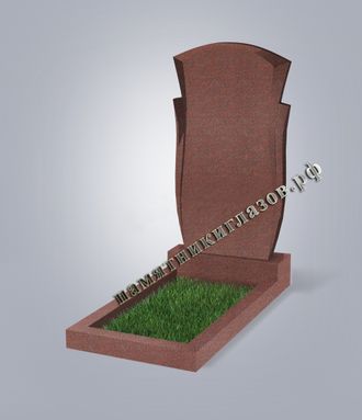 Гранит красный №82 1100х600х70мм