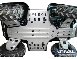 Защита ATV Rival 444.7118.1 для YAMAHA Grizzly 700 2011-2013, Grizzly 550 2011- (Алюминий) (1000*610*170)