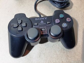 №010 Оригинальный SONY Контроллер для PlayStation 2 PS2 DualShock 2