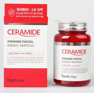 Ампульная Сыворотка для лица с Керамидами FarmStay Ceramide Firming Facial Energy Ampoule, 250 мл. 690751