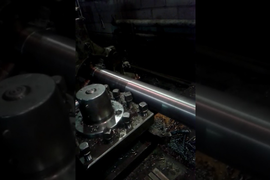 Правка приводных и гребных валов