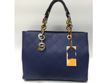 Сумка Michael Kors Cynthia Quilted Blue / Синяя