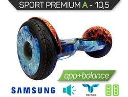 Гироскутер Smart Balance 10.5 VER.3 Sport Premium огонь лёд