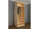 Шкаф для одежды с антресолями и полкой ШКРА(2)№7