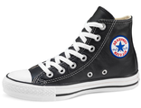 Кеды Converse Chuck Taylor All Star Leather черные высокие кожаные