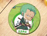 Значок круглый &quot;One Piece.&quot; Zoro, 44 мм