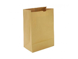 Бумажный пакет БЕЗ ручек Крафт ECO BAG (22*12*29 см), 1 шт