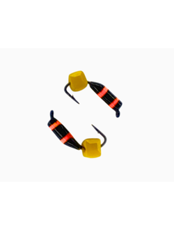 Мормышка вольфр. МАСТИВ 2 пчёлка оранжевый, кубик, 0,4гр. (сырный) арт.947