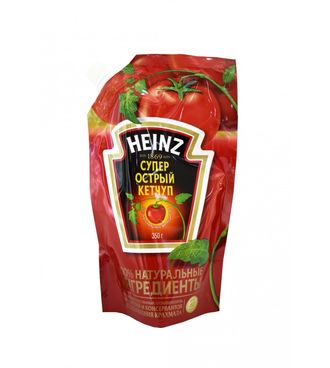 Кетчуп Heinz супер острый 320г