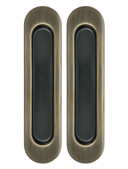Ручка Armadillo (Армадилло) для раздвижных дверей SH010-AB-7 бронза