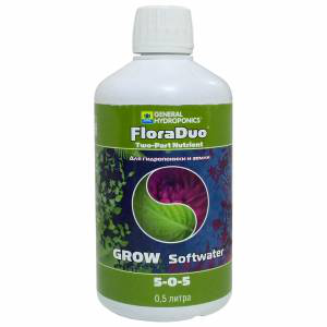 Flora Duo Grow soft water 0,5L