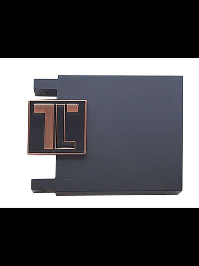 Logo, 16*80 мм. Наконечники для карнизов Top Line