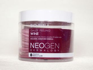 Кислотный пилинг (AHA кислоты) в виде дисков от NEOGEN Dermalogy с экстрактом красного вина 30 шт.