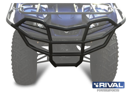 Бампер передний Rival 444.7141.1 для YAMAHA Grizzly 350 2011- (Сталь) (970*505*165)