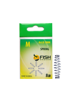 Пружинка на цевье крючка