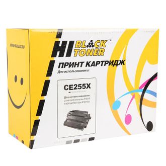 CE255X_Hi-Black  Картридж Hi-Black для принтеров  LaserJet P3015, черный, 12500 стр.