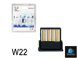 Адаптер USB Bluetooth  W22-5.0 USB dongle 10pcs