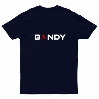 Футболка Bandy Logo (темно-синий)