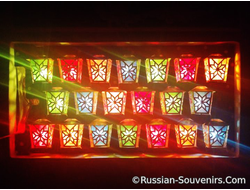 Елочная гирлянда СССР (купить советские новогодние Золотой Фонарик на 20 лампочек)