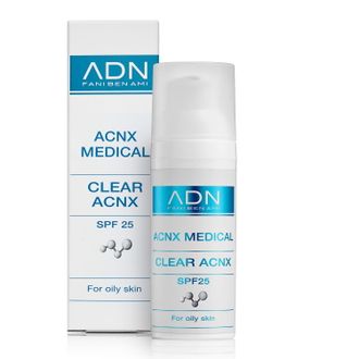 ACNX Azelaic ClearACNX SPF 25 - Дневной лечебный крем для жирной кожи SPF25 50 мл / 250 мл