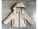 М.16101 Куртка Moncler бежевая (104, 110, 116)