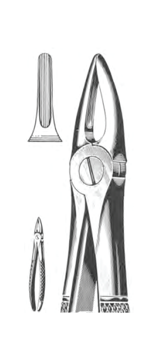 Щипцы №29 для удаления верхних корневых зубов Sammar Щипцы №29 для удаления верхних корневых зубов Sammar