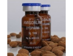 Амигдалин инъекции: 10 ампул, в каждой по 3 грамма чистого амигдалина (лаэтрила) производство - Мекс