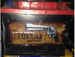 Автомобильный аккумулятор Magnum 55 Ач о/п