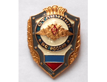 Значок Отличник ВС России, металлический