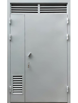 Техническая дверь т-2 (с фрамугой)