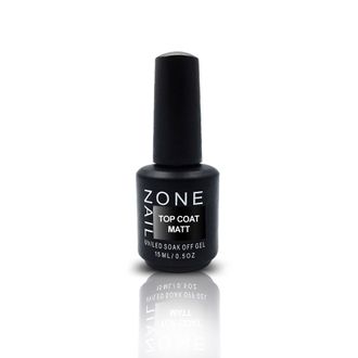 OneNail Top coat Matt матовый, 15 мл