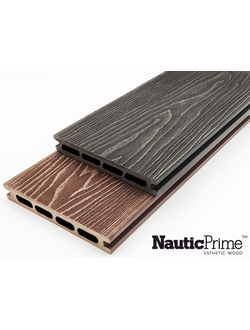 Террасная доска из ДПК Nautic Prime (Light) Esthetic Wood Венге