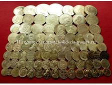 Коллекция золотых монет царской России - 85 штук, с 1700 - 1916 год! Копии!
