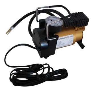 Компрессор автомобильный AC580, 12В, 35 л/мин., 110Вт, в прикуриватель, ASM Компрессор автомобильный AC580, 12В, 35 л/мин., 110Вт, в прикуриватель, ASM