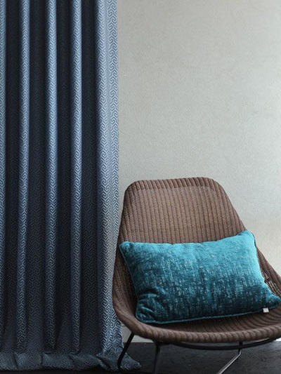 London, ткань портьерная с тисненой текстурой