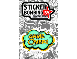 стикер - Game Over