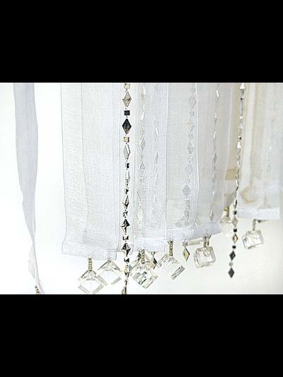 Штора-органза "Бусы". 1х2 м