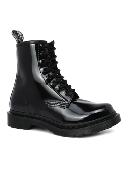 Dr Martens ботинки 1460 Mono Patent Lamper моно черные