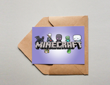 Открытка Minecraft №9