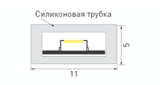 Лента Arlight RTW 2-5000PW 24V 2x (3528, 120 LED/m, LUX)