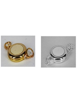 Бейдж ддя ски-пасса металлический.