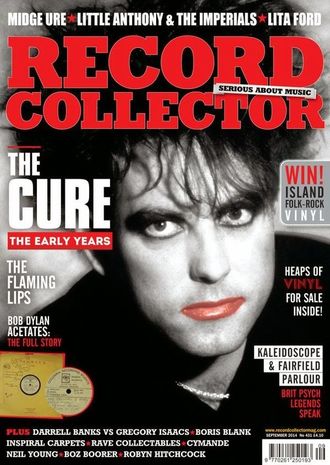 Record Collector Magazine September 2014 The Cure Cover, Иностранные журналы в Москве, Intpressshop