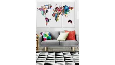 Модульные картины в интерьере