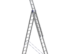 Алюминиевая трёхсекционная универсальная лестница