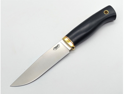 Нож Стерх сталь N690 черный граб