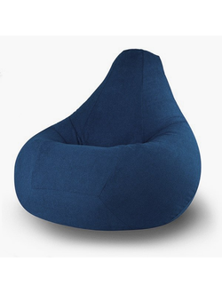 Кресло мешок груша Boss Spike-blue